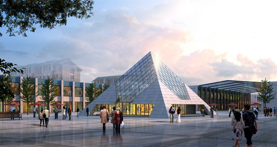 兖州金字塔网架